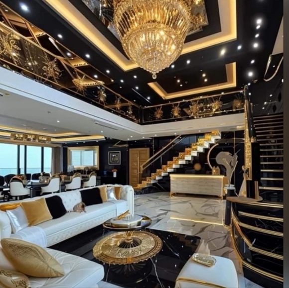 Nwt AUTHENTIC GENUINE BROWN MOSAIC BALLS BOMBAY & COMPANY LOT OF TWO long cuts - Picture 6 of 6